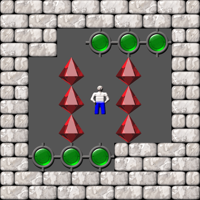 Сокобан More Bugs collections уровень 255